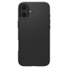Θήκη Spigen Liquid Air για Apple iPhone 16, μαύρο ματ