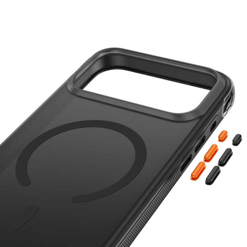Θήκη Tech-Protect MagAir MagSafe CC για Apple iPhone 17 Pro Max / 18 Pro Max, μαύρη ματ
