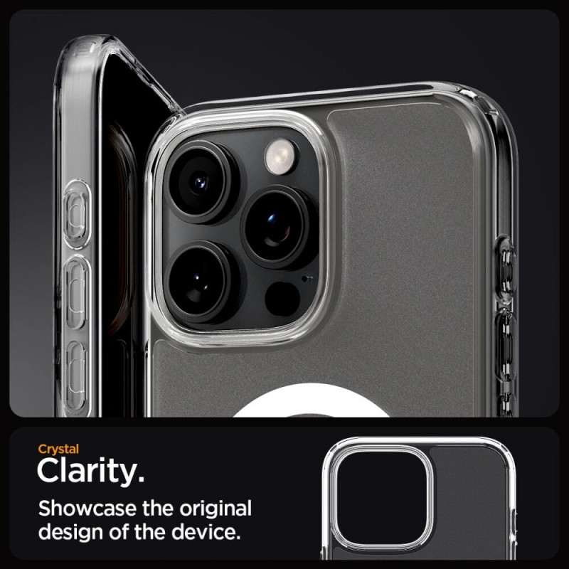 Θήκη Spigen Ultra Hybrid Mag MagSafe για Apple iPhone 16 Pro, Frost Clear