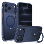 Θήκη Tech-Protect MagAir Stand MagSafe CC για Apple iPhone 17 Pro Max / 18 Pro Max, Matte Deep Blue