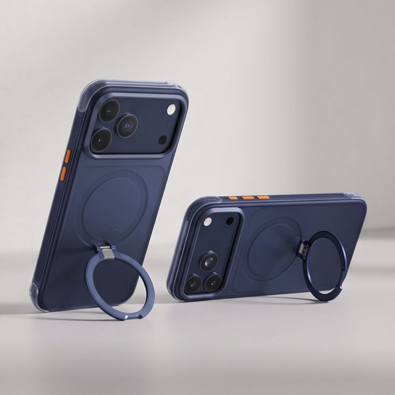 Θήκη Tech-Protect MagAir Stand MagSafe CC για Apple iPhone 17 Pro Max / 18 Pro Max, Matte Deep Blue