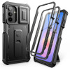 Tech-Protect Kevlar Cam+ 2-Set ανθεκτική θήκη για Samsung Galaxy A17 / A18 4G / 5G, μαύρη