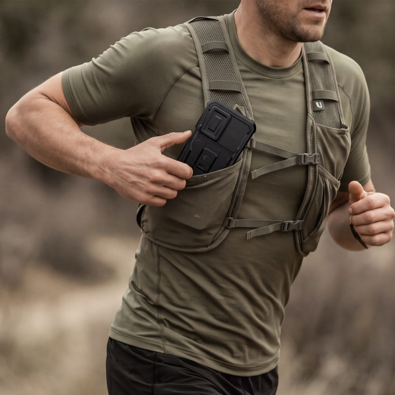 Tech-Protect Kevlar Cam+ 2-Set ανθεκτική θήκη για Samsung Galaxy A17 / A18 4G / 5G, μαύρη