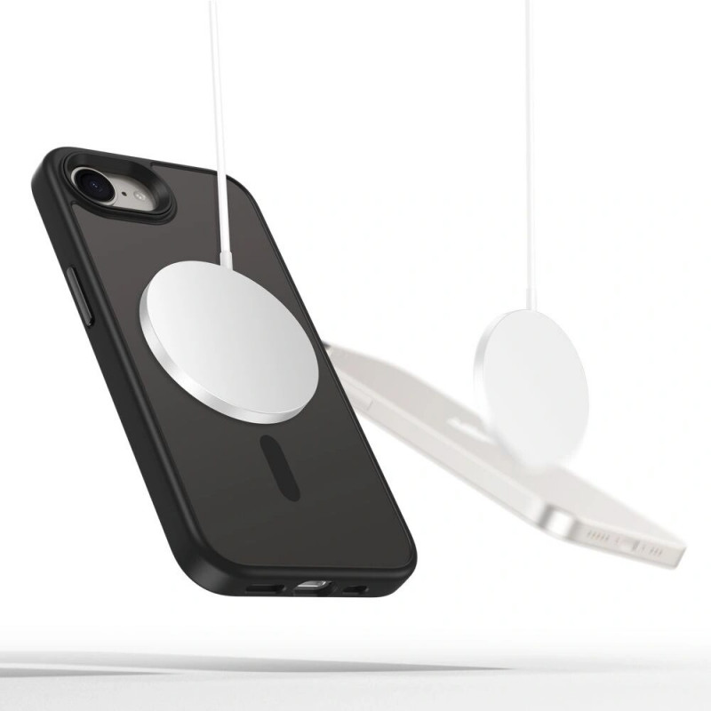 Θήκη Tech-Protect Magmat MagSafe για Apple iPhone 17e / 16e, μαύρη ματ