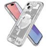 Θήκη Spigen Ultra Hybrid Mag με MagSafe για Apple iPhone 15 Plus / 14 Plus, Zero One, Λευκή