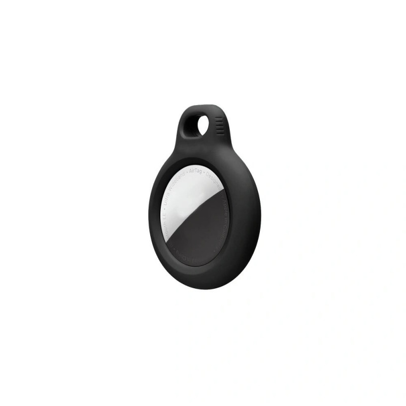 Θήκη μπρελόκ Tech-Protect Rough Chain για Apple AirTag, μαύρη (2 τεμ.)
