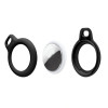 Θήκη μπρελόκ Tech-Protect Rough Chain για Apple AirTag, μαύρη (2 τεμ.)