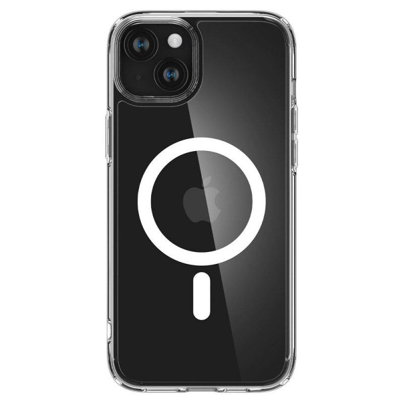 Θήκη Spigen Ultra Hybrid Mag με MagSafe για Apple iPhone 15, Λευκό