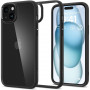 Θήκη Spigen Ultra Hybrid για Apple iPhone 15, μαύρο ματ