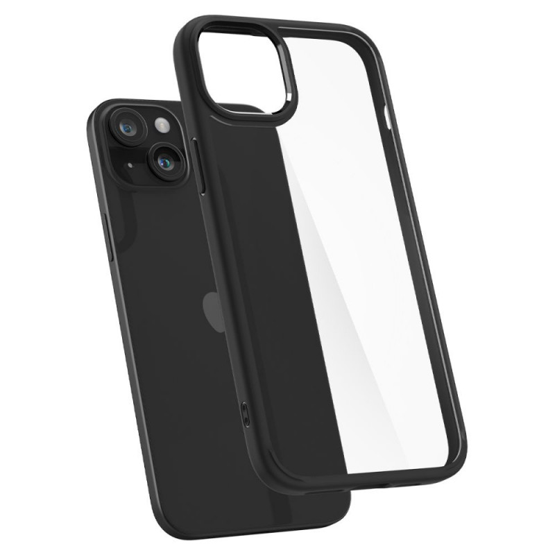 Θήκη Spigen Ultra Hybrid για Apple iPhone 15, μαύρο ματ