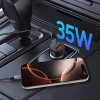 Tech-Protect CC02 Φορτιστής Αυτοκινήτου 2 Θυρών USB-A / USB-C, PD 35W / QC 3.0, Μαύρος (THP4079)