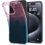 Θήκη Spigen Liquid Crystal για Apple iPhone 15 Pro, ροζ με διαβάθμιση