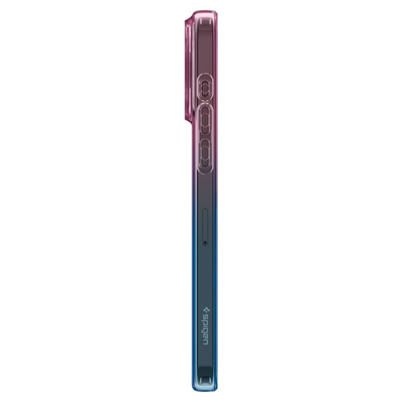 Θήκη Spigen Liquid Crystal για Apple iPhone 15 Pro, ροζ με διαβάθμιση
