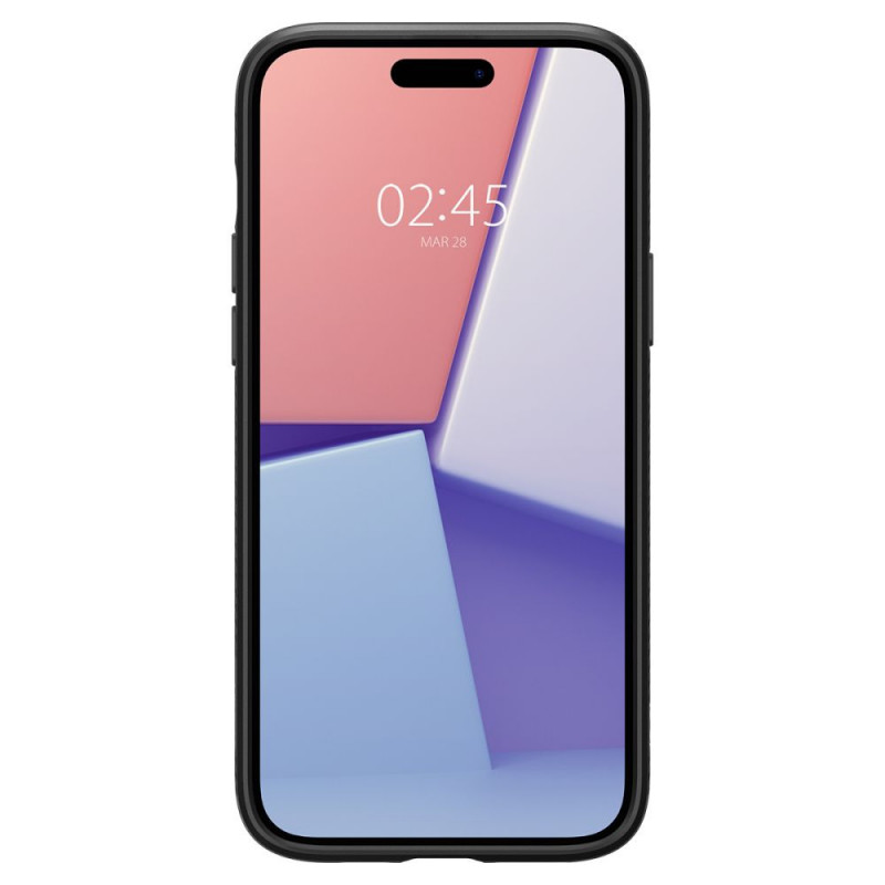 Θήκη Spigen Liquid Air για Apple iPhone 15 Plus / 14 Plus, μαύρο ματ
