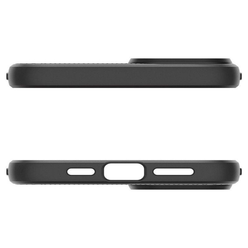 Θήκη Spigen Liquid Air για Apple iPhone 15 Plus / 14 Plus, μαύρο ματ