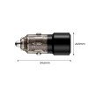 Tech-Protect CC03 Φορτιστής Αυτοκινήτου 2 Θυρών USB-A / USB-C, PD 75W, Μαύρος