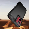 Θήκη Tech-Protect TPUCarbon για Motorola Moto G05 / E15, μαύρη