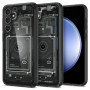 Θήκη Spigen Ultra Hybrid για Samsung Galaxy S23 FE, Zero One, σκούρο γκρι