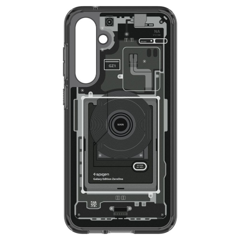 Θήκη Spigen Ultra Hybrid για Samsung Galaxy S23 FE, Zero One, σκούρο γκρι