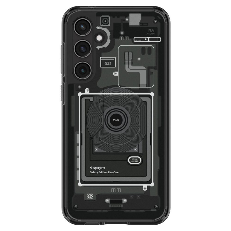 Θήκη Spigen Ultra Hybrid για Samsung Galaxy S23 FE, Zero One, σκούρο γκρι