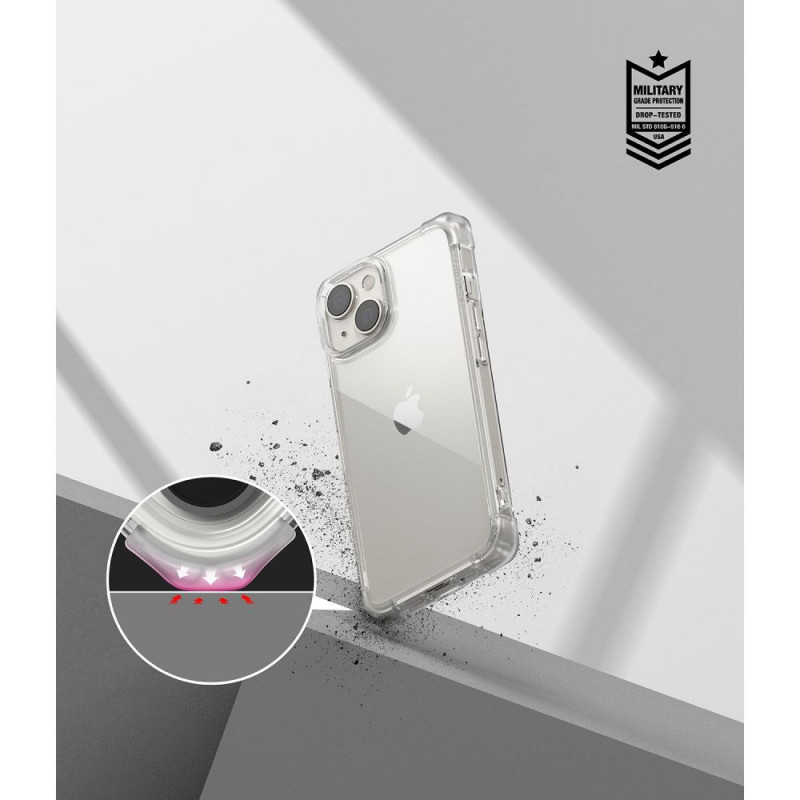 Θήκη Ringke Fusion Bumper για Apple iPhone 14 Plus / 15 Plus, Διάφανη
