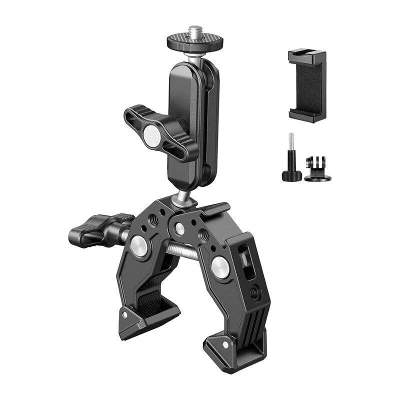 Neewer ST83 Βάση Super Clamp με 3" Magic Arm και διπλή κεφαλή σφαίρας (10104474)