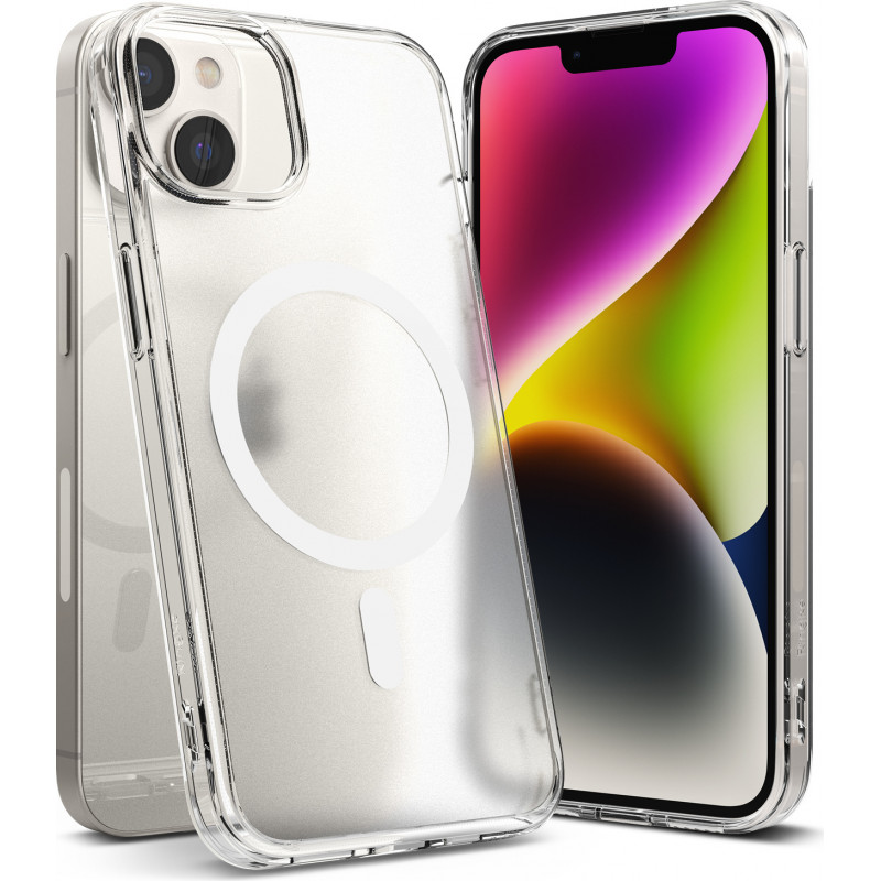 Θήκη MagSafe Ringke Fusion Magnetic (RGK1679) για Apple iPhone 14 Plus / 15 Plus, ματ διάφανη