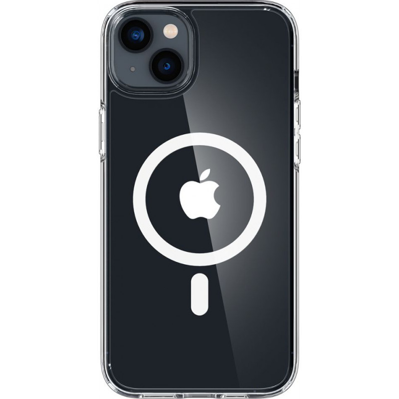 Θήκη MagSafe Spigen Ultra Hybrid Mag (ACS05048) για Apple iPhone 14, Λευκή