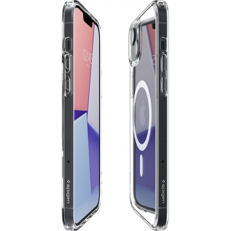 Θήκη MagSafe Spigen Ultra Hybrid Mag (ACS05048) για Apple iPhone 14, Λευκή
