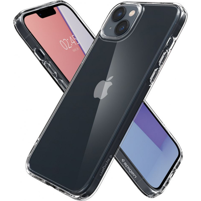 Θήκη Spigen Ultra Hybrid (ACS05040) για Apple iPhone 14, Crystal Clear
