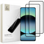 Tech-Protect Glass Fit+ Ενισχυμένο Γυαλί για Xiaomi Redmi Note 14 4G / 5G / POCO M7 Pro 5G, Μαύρο (2 τεμ.)