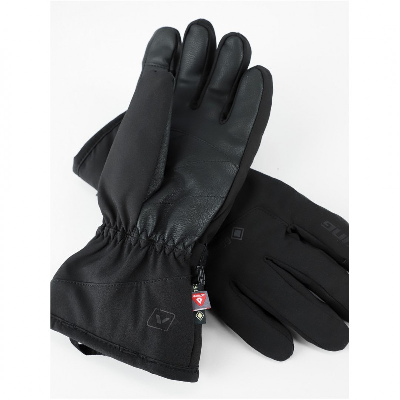 Γυναικεία γάντια σκι Viking Sherpa GTX 2.0, μαύρα, μέγεθος 7
