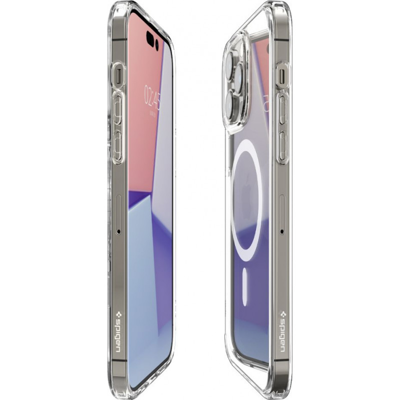 Θήκη MagSafe Spigen Ultra Hybrid Mag (ACS04969) για Apple iPhone 14 Pro, Λευκή