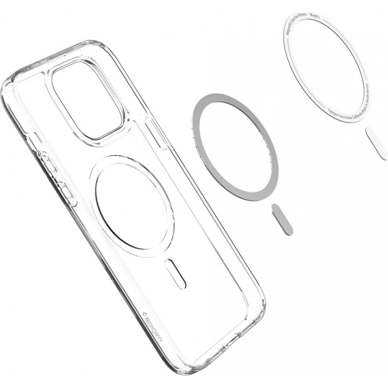 Θήκη MagSafe Spigen Ultra Hybrid Mag (ACS04969) για Apple iPhone 14 Pro, Λευκή