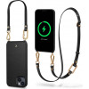 Spigen Cyrill Classic Charm Mag (ACS04948) Θήκη MagSafe με Λουρί για Apple iPhone 14 Plus / 15 Plus, Μαύρη