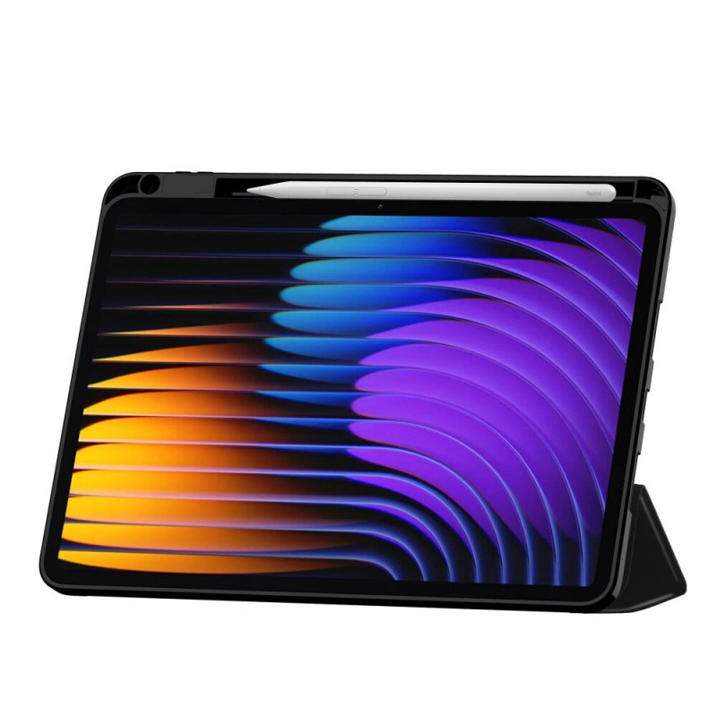 Θήκη tablet Tech-Protect SmartCase Pen για Xiaomi Pad 8 / 8 Pro / 7 / 7 Pro, μαύρη