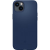 Θήκη MagSafe Spigen Silicone Fit Mag (ACS04921) για Apple iPhone 14 Plus / 15 Plus, Navy Blue