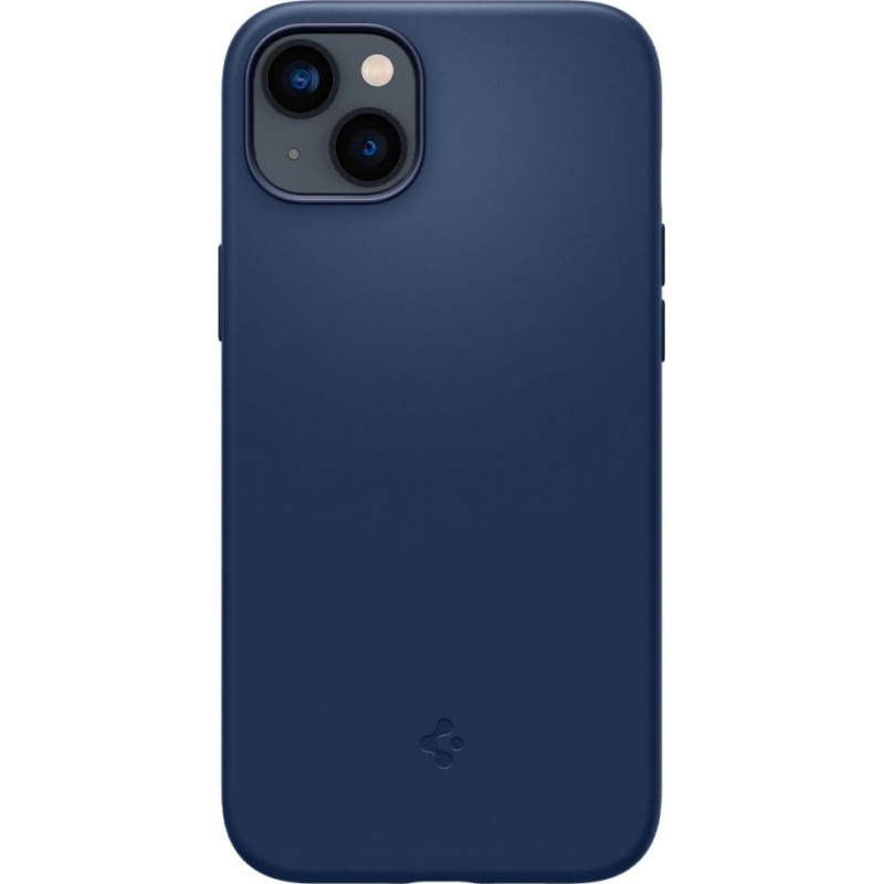 Θήκη MagSafe Spigen Silicone Fit Mag (ACS04921) για Apple iPhone 14 Plus / 15 Plus, Navy Blue
