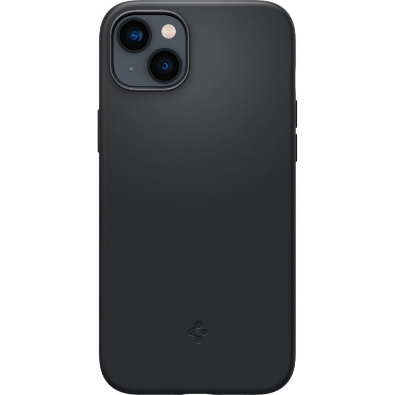 Θήκη MagSafe Spigen Silicone Fit Mag (ACS04920) για Apple iPhone 14 Plus / 15 Plus, Μαύρη