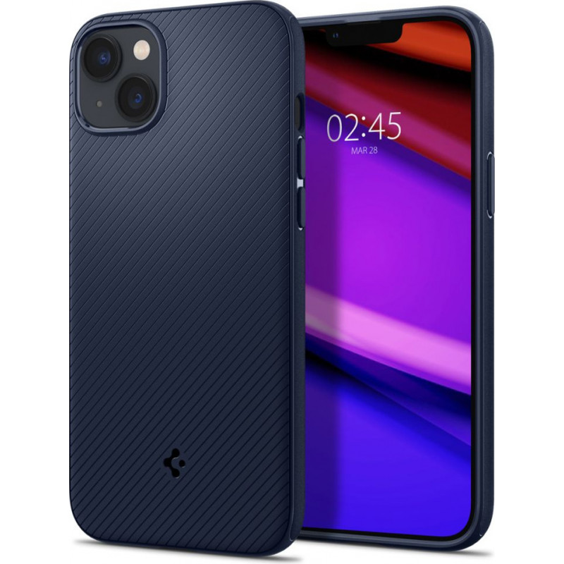 Θήκη Spigen Mag Armor (ACS04919) για Apple iPhone 14 Plus / 15 Plus, μπλε ναυτικό