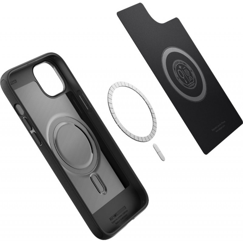 Θήκη Spigen Mag Armor (ACS04918) για Apple iPhone 14 Plus / 15 Plus, μαύρη ματ