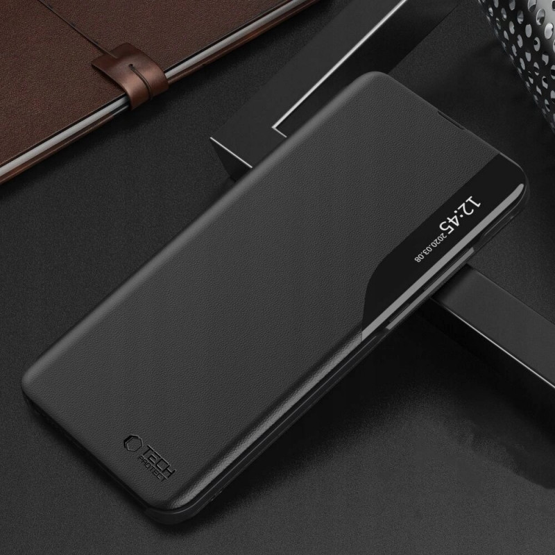 Θήκη Tech-Protect Smart View για Xiaomi Redmi 12, μαύρη