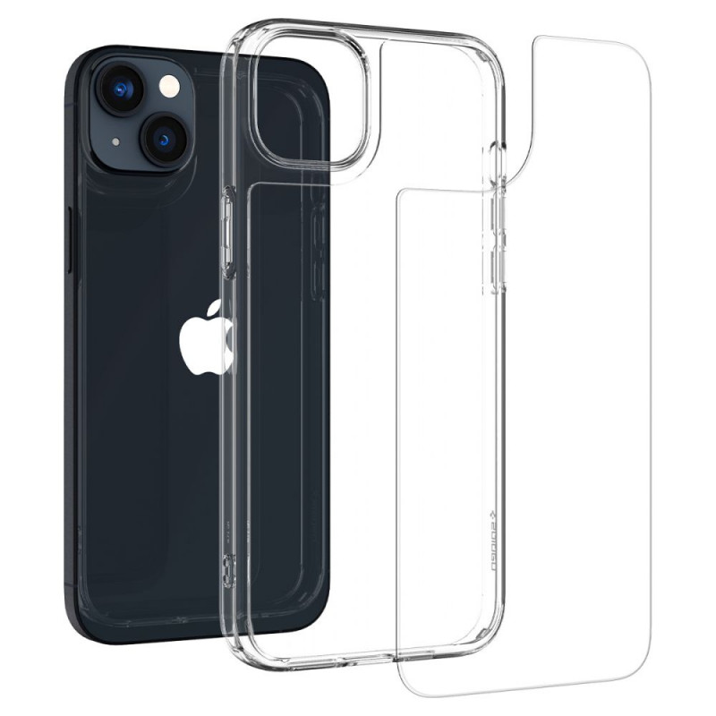 Θήκη Spigen Quartz Hybrid (ACS04906) για Apple iPhone 14 Plus / 15 Plus, Crystal Clear