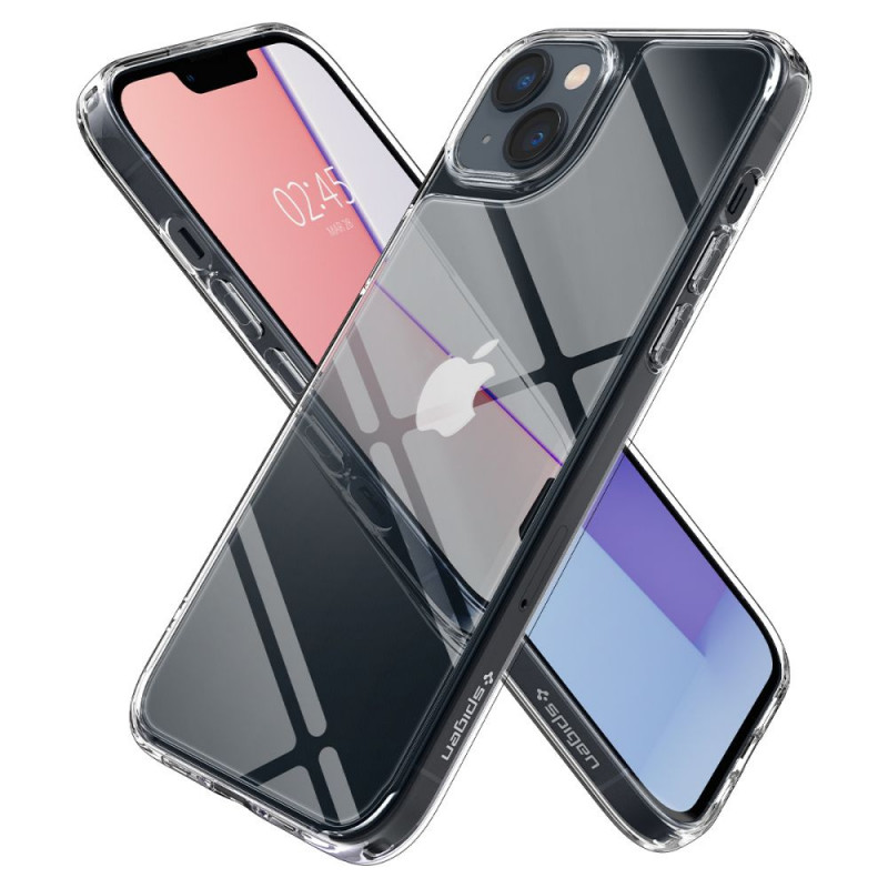 Θήκη Spigen Quartz Hybrid (ACS04906) για Apple iPhone 14 Plus / 15 Plus, Crystal Clear