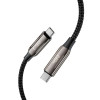 Tech-Protect UB10T Ultraboost Καλώδιο USB-C / USB-C PD240W/QC4.0, 200 cm, Μαύρο