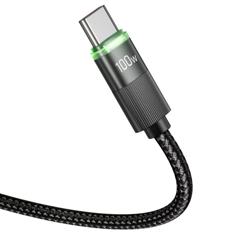 Tech-Protect UB20T Ultraboost Καλώδιο USB-C / USB-C PD100W/5A, 180 cm, Μαύρο