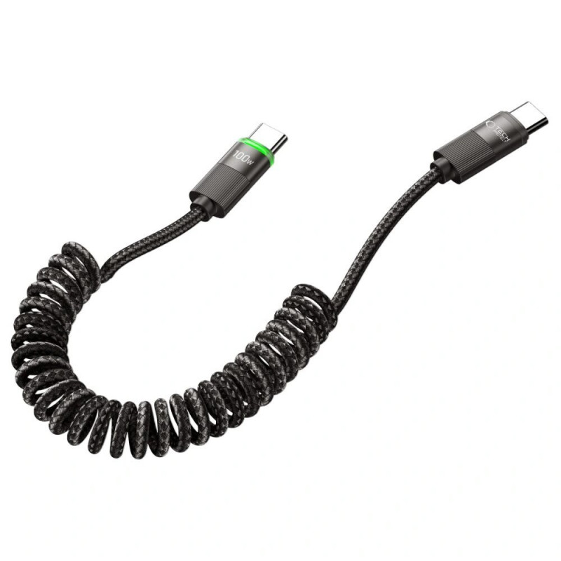 Tech-Protect UB20T Ultraboost Καλώδιο USB-C / USB-C PD100W/5A, 180 cm, Μαύρο