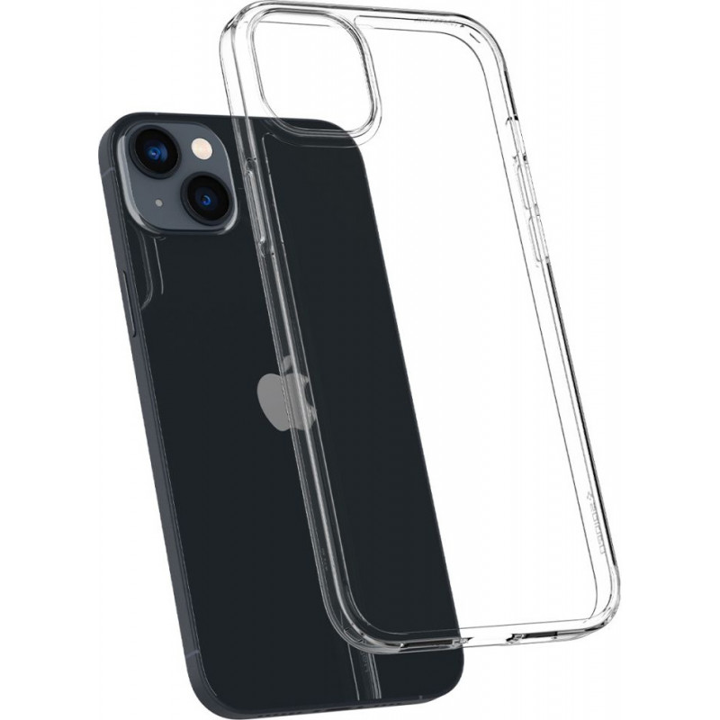 Θήκη Spigen Airskin Hybrid για Apple iPhone 14 Plus / 15 Plus, Crystal Clear