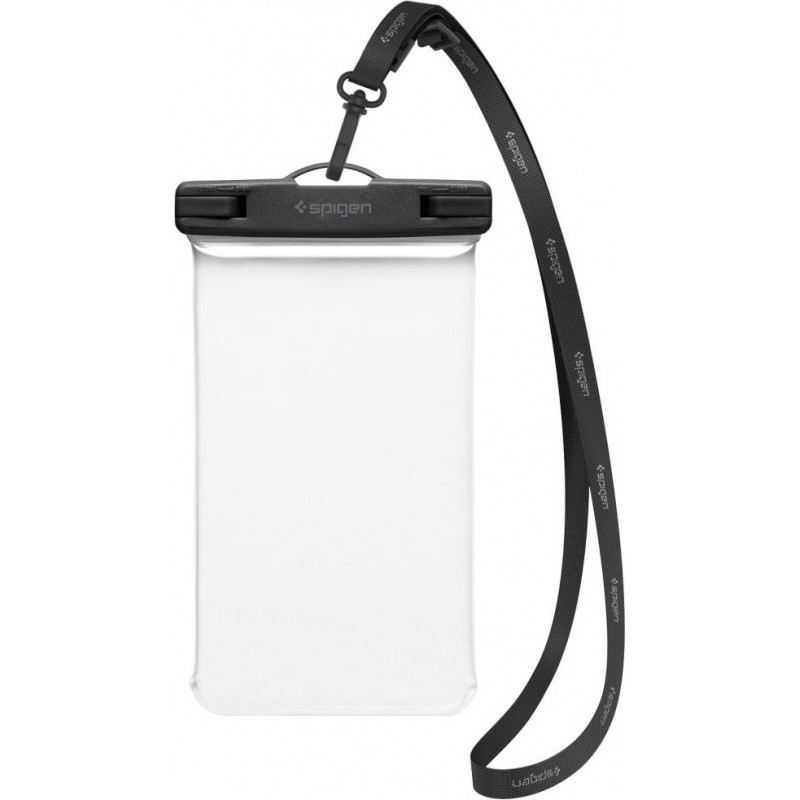 Spigen A601 Aqua Shield Universal Αδιάβροχη Θήκη, Crystal Clear