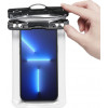 Spigen A601 Aqua Shield Universal Αδιάβροχη Θήκη, Crystal Clear
